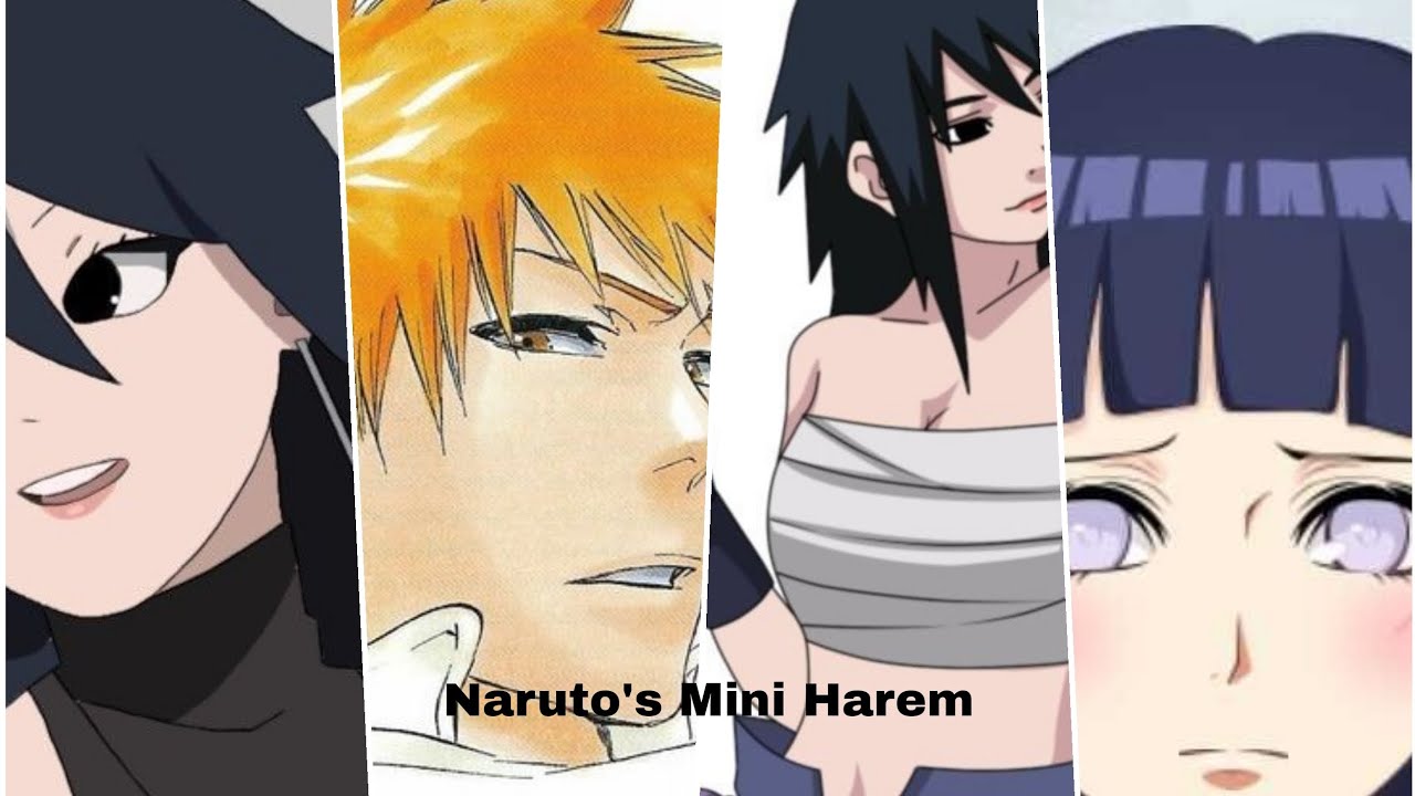 Naruto Mini Harem ( NaruKiyoHinaSuko ~ One-Shot ~ Naruto Texting story )