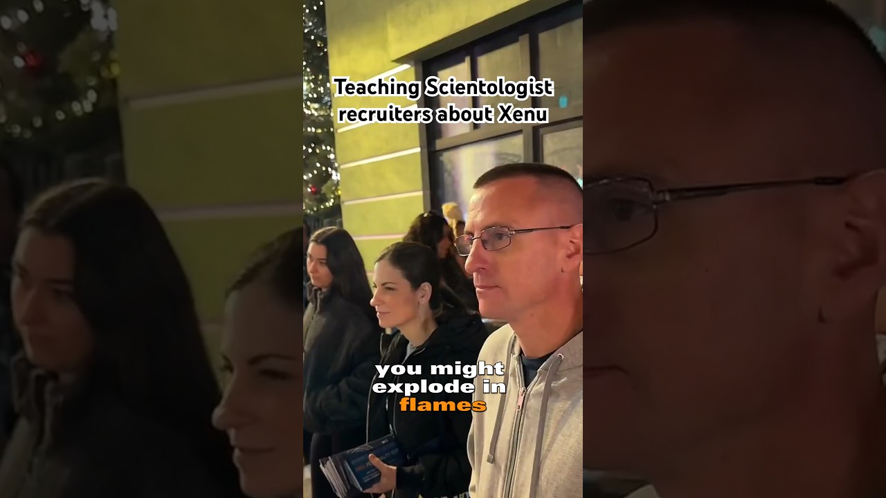 TEACHING SCIENTOLOGISTS ABOUT XENU: This Usually Costs Tens of Thousands. I Gave It For Free 
