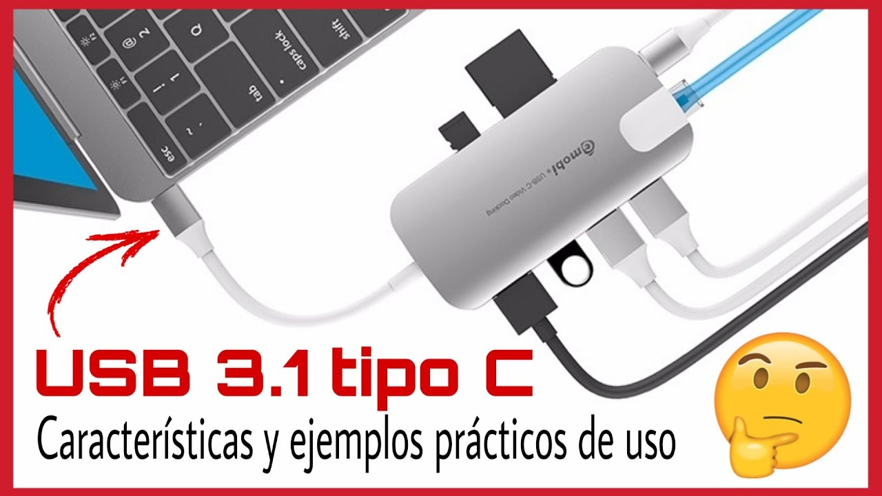 USB C 3.1 || CARACTERÍSTICAS Y EJEMPLOS REALES DE USO