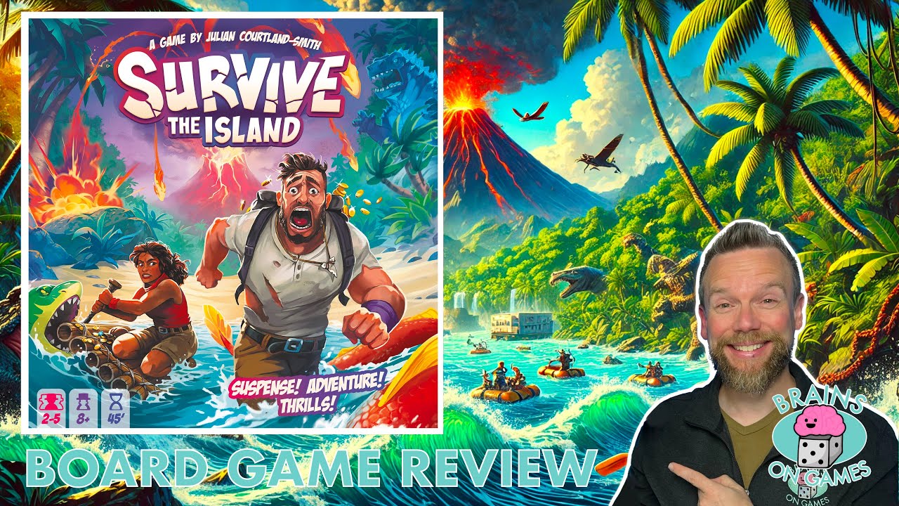 Обзор игры Survive the Island | Спасайтесь от вулканов и убегайте от зверей!