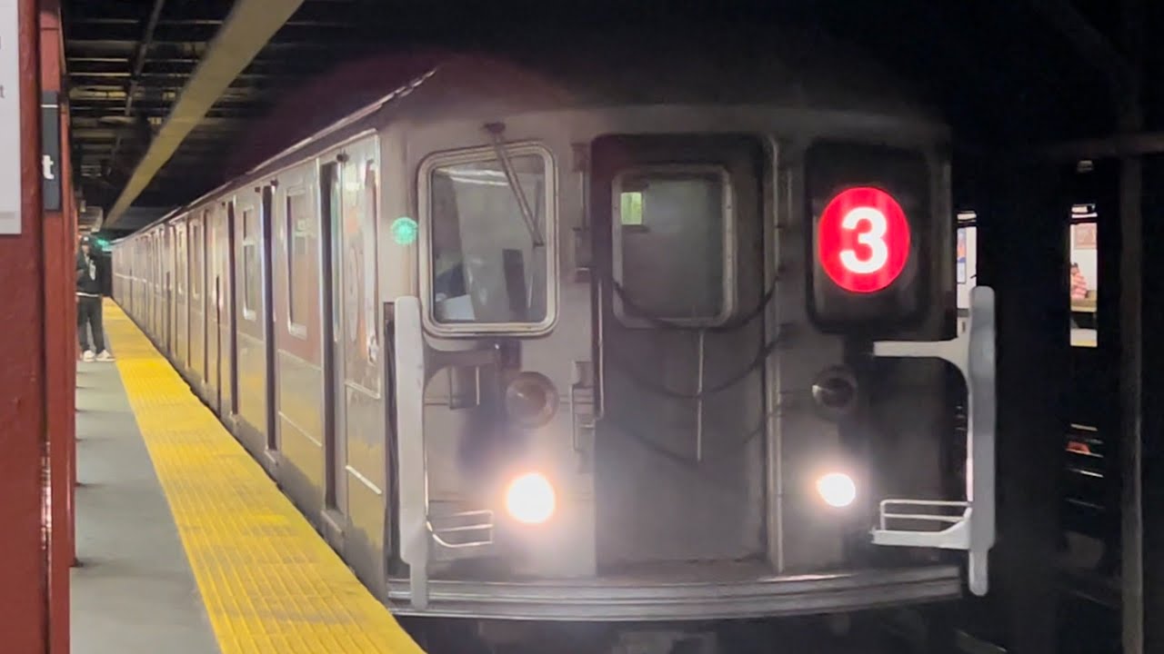 IRT 7th Avenue: R62A (1) Express & R62, R142 (2) and (3) Local trains @ 23rd Street