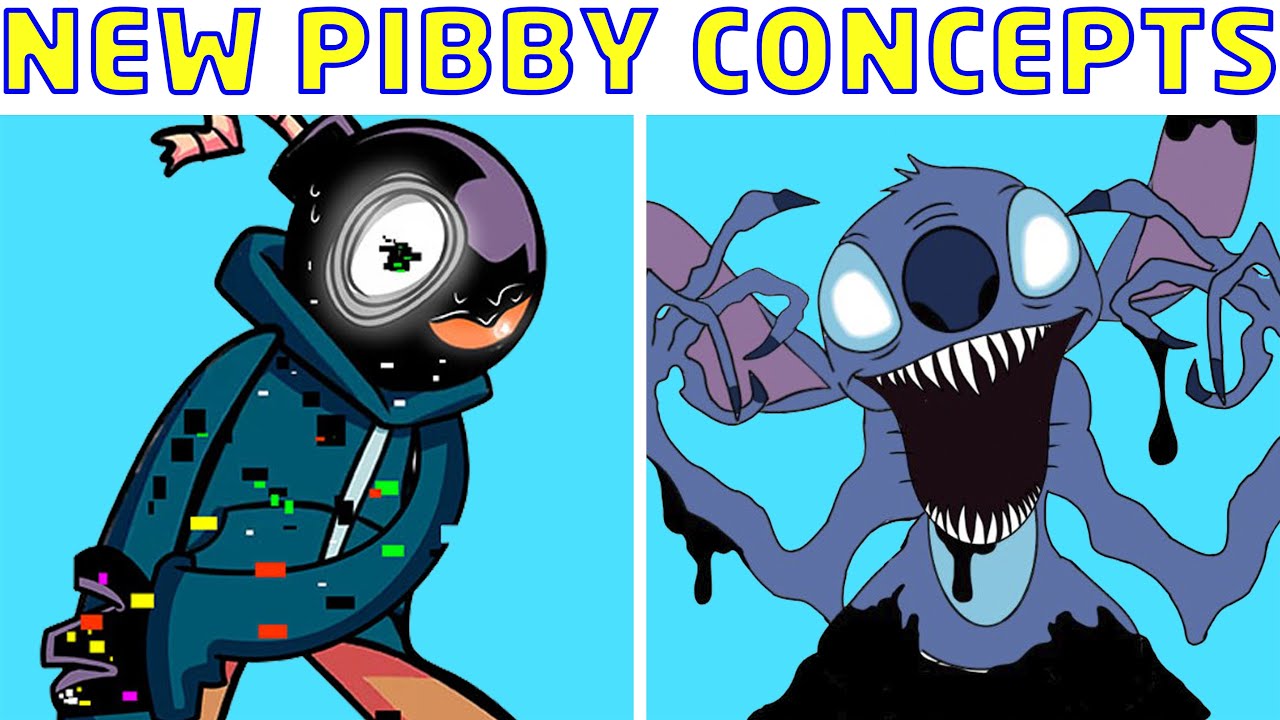 NEW Pibby Leaks/Concepts | Come and Learn with Pibby!