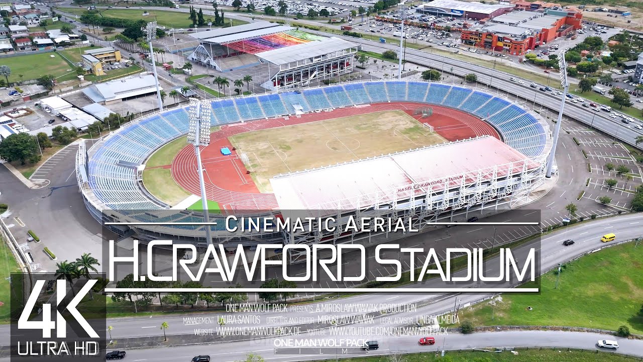【4K】🇹🇹⚽ Hasely Crawford Stadium from Above 🔥 Port of Spain 🔥 TRINIDAD AND TOBAGO 2025 🔥 Aerial Drone