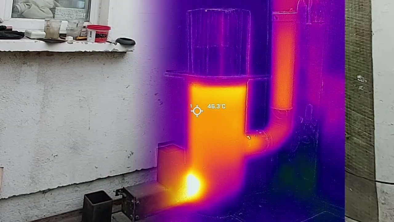 Rocket Stove Sand Battery