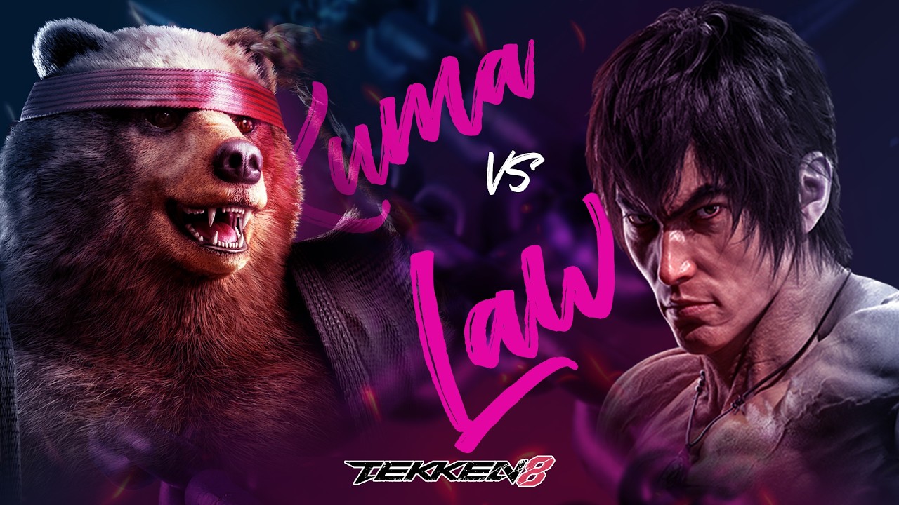 Tekken 8 | Kuma vs Law | Combo Breaker - Arcade Match | Law Mania - 2026
