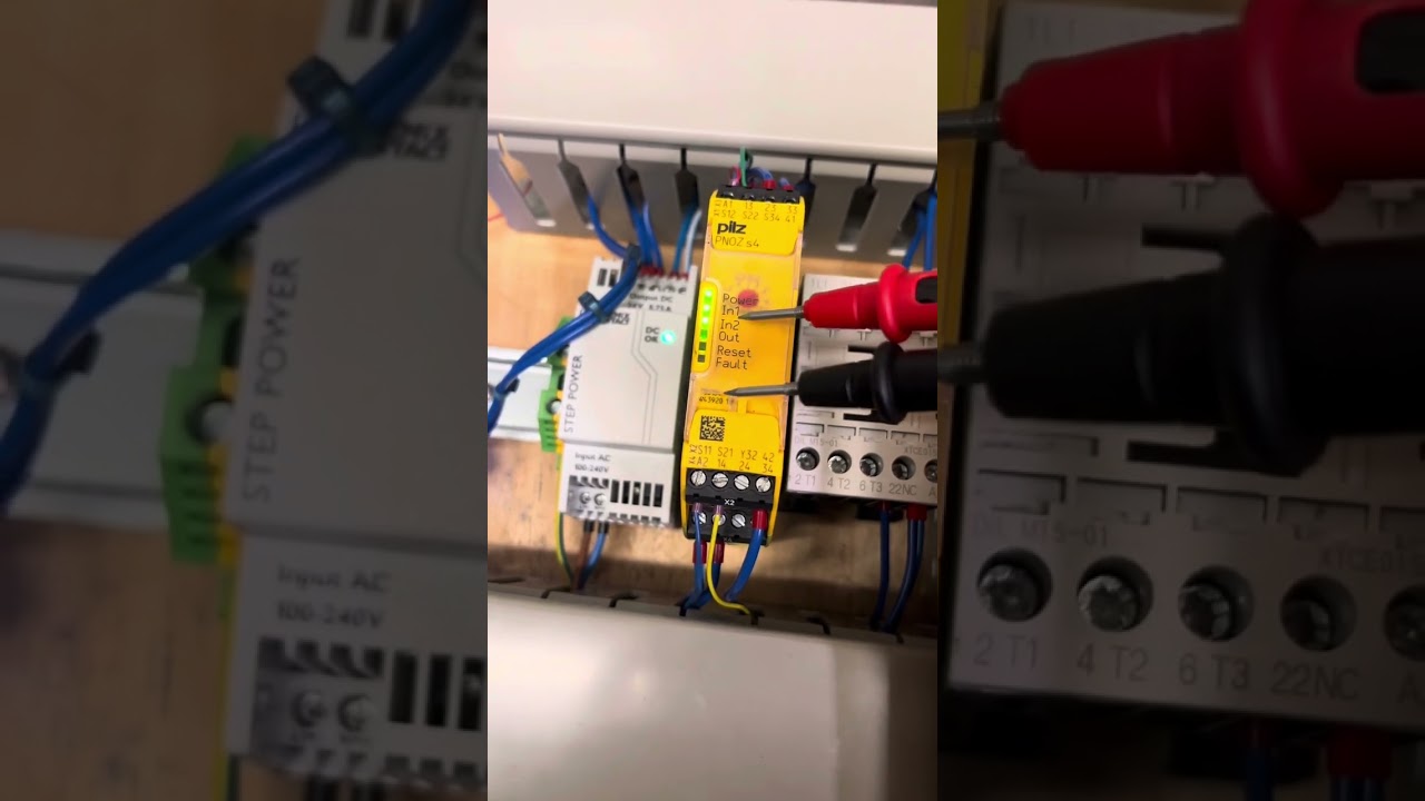 How safety relays work and how to fault find using Pilz S4
