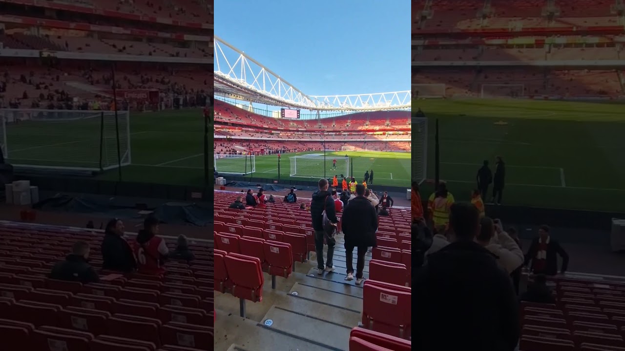The Emirates before Arsenal v Burnley #ARSBUR #football
