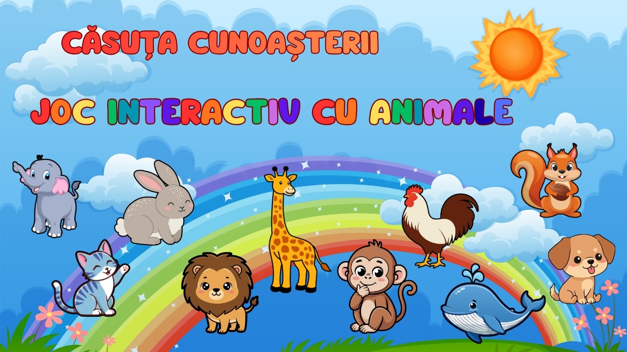 Ghiceste Animalul dupa Umbra! 🐾 | Joc Educativ pentru Copii | Casuta Cunoasterii |