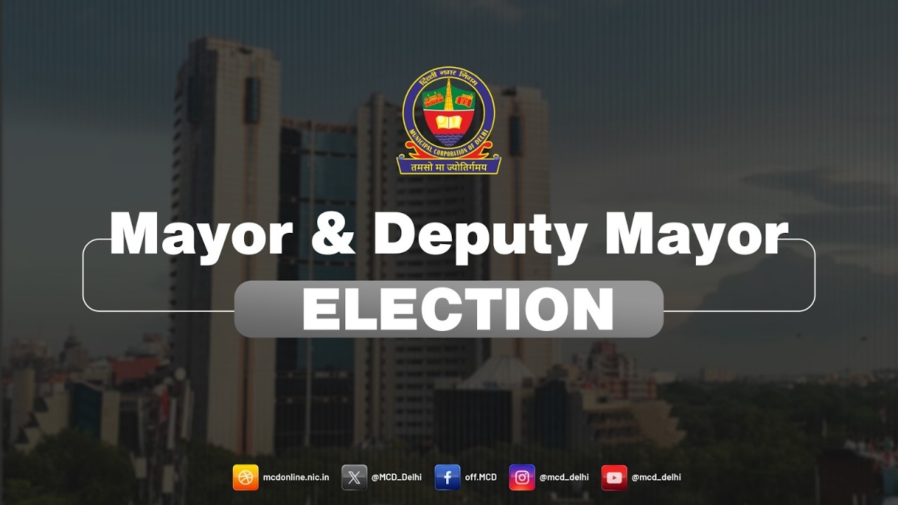 Mayor and Deputy Mayor Election