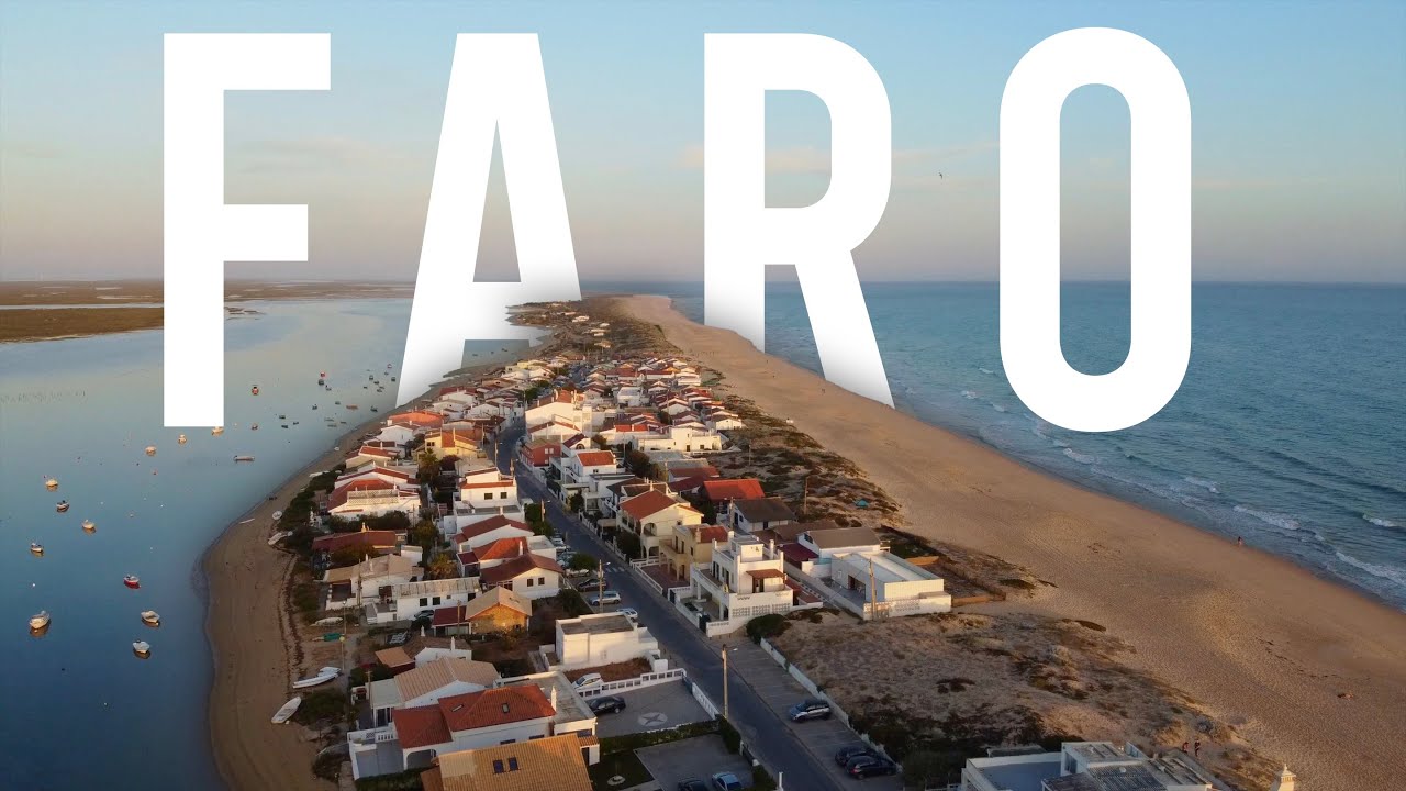 Praia de Faro, Portugal 🇵🇹 | 4K Cinematic Drone Footage