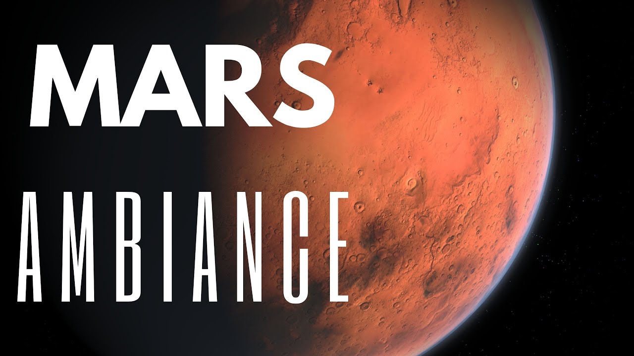 Mars Ambiance spinning 1 hour | Mars live wallpaper | Solar System Ambiance