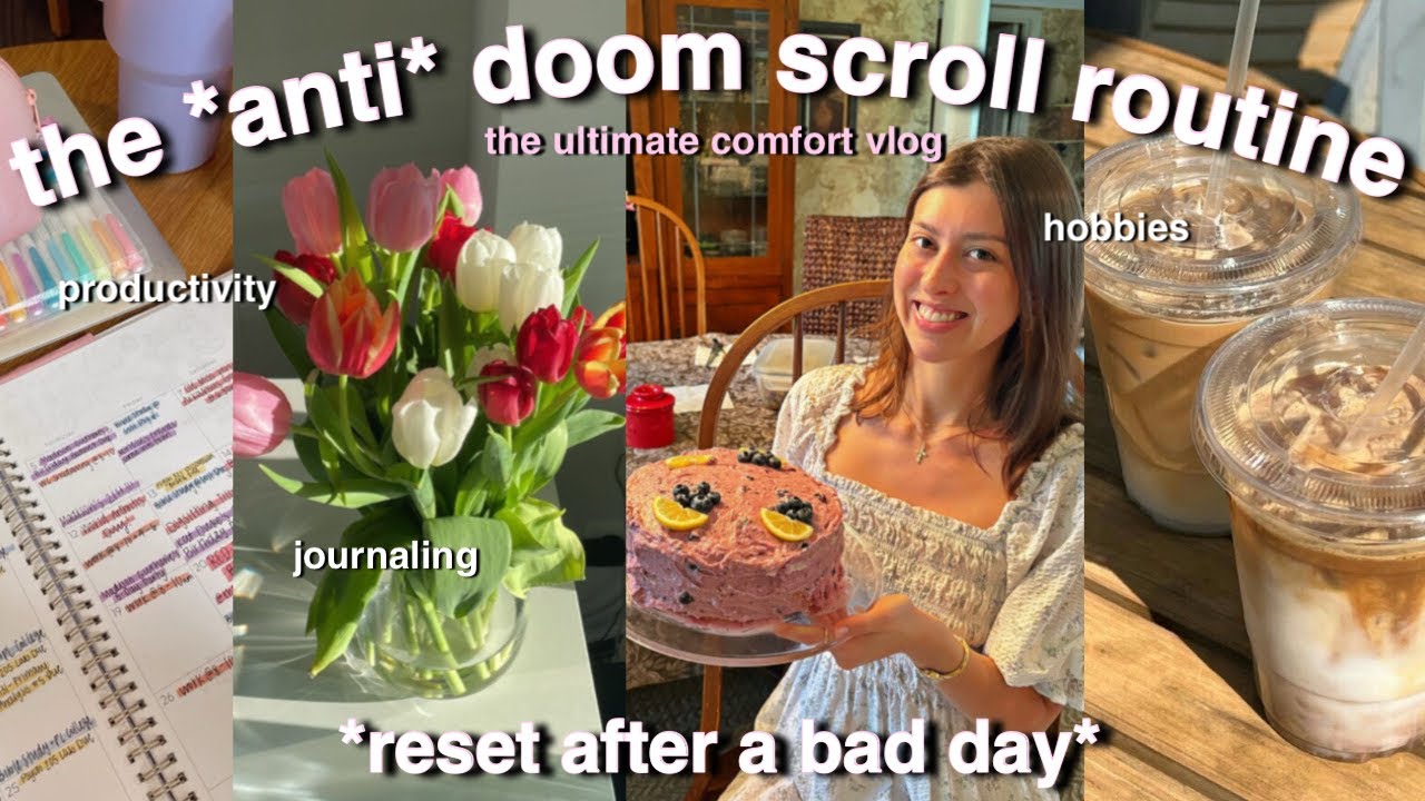 the anti-doom scroll routine: how to feel human again