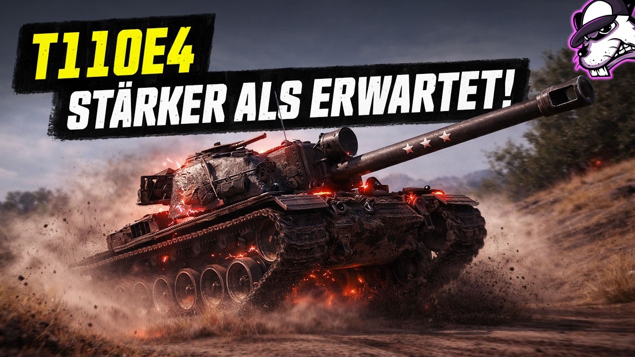 T110E4 - St&auml;rker als erwartet! Aber nur wenn ihr das ber&uuml;cksichtigt... [WoT - Gameplay - DE]