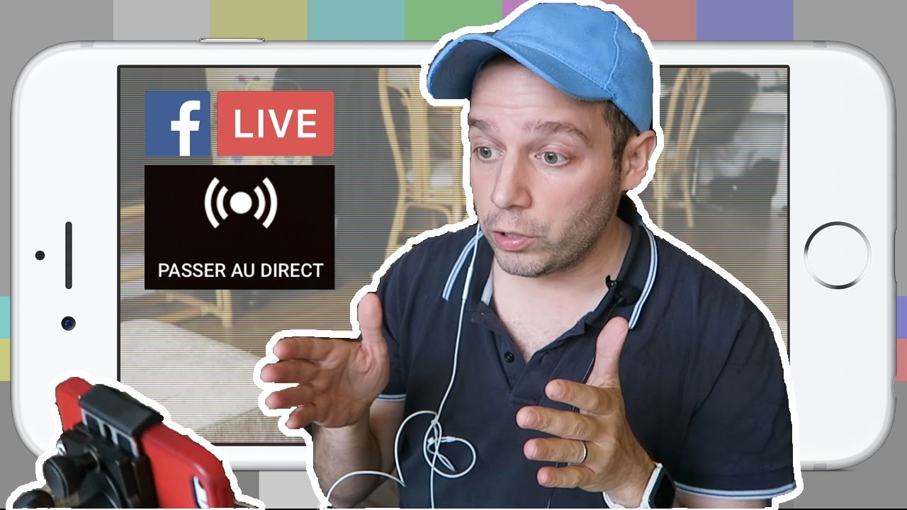 Faire un Live YouTube ou Facebook sur Android et iPhone