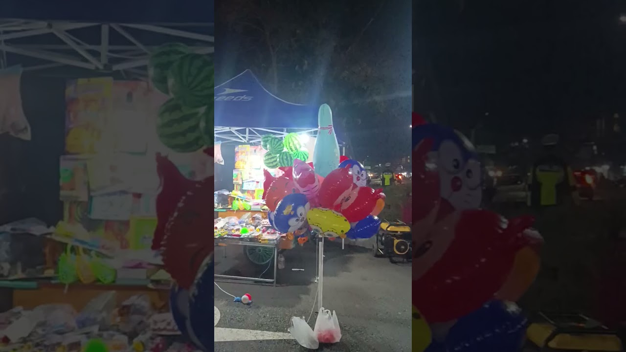 Pasar malam di Kota Negara | Pasar Umum Negara Bahagia