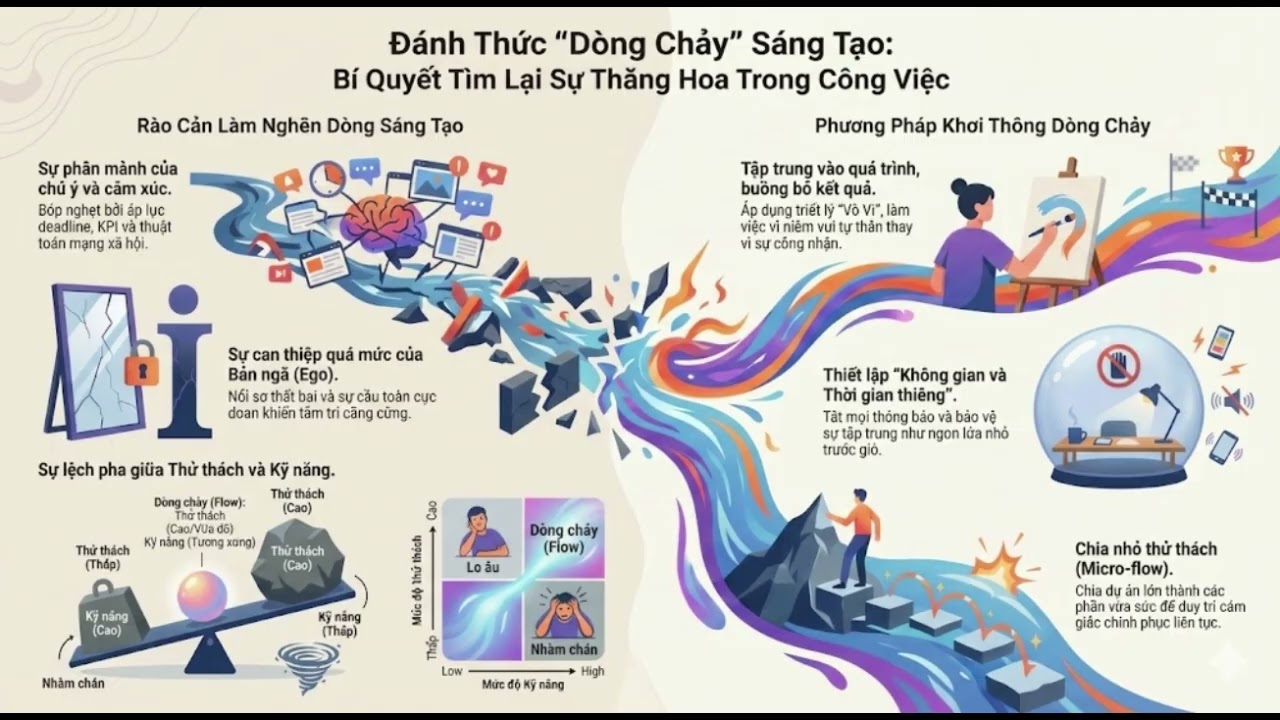 [Tâm lý học Sáng tạo] Cách Đưa Trạng Thái 