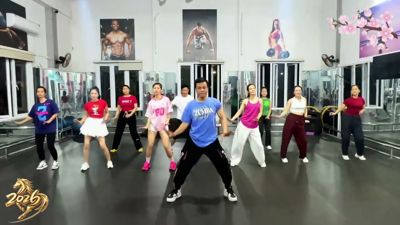 Mùa xuân ơi em đừng đi nhé/ Zumba/ Team Việt Anh/ Chào xuân 2026/ Choreography by Duy Mạnh🇻🇳