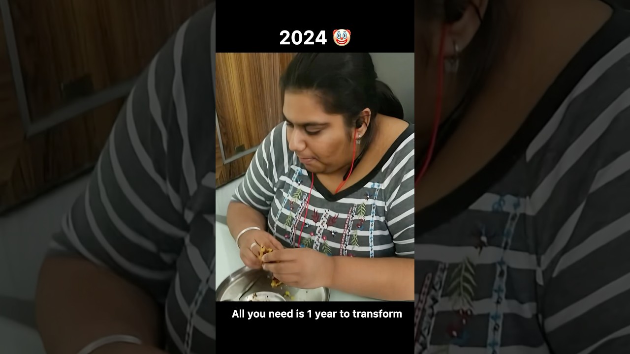 1 year fat to fit transformation 💪🏻 #weightloss #fattofit #transformation #motivation