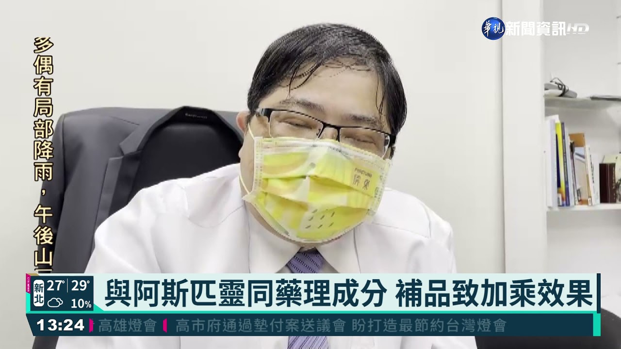 心臟病患者吃保健食品 眼充血.視力退｜華視新聞 20210506