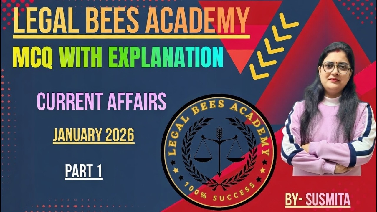 Monthly Current Affairs (Jan.26) For All Competitive Exams 2026