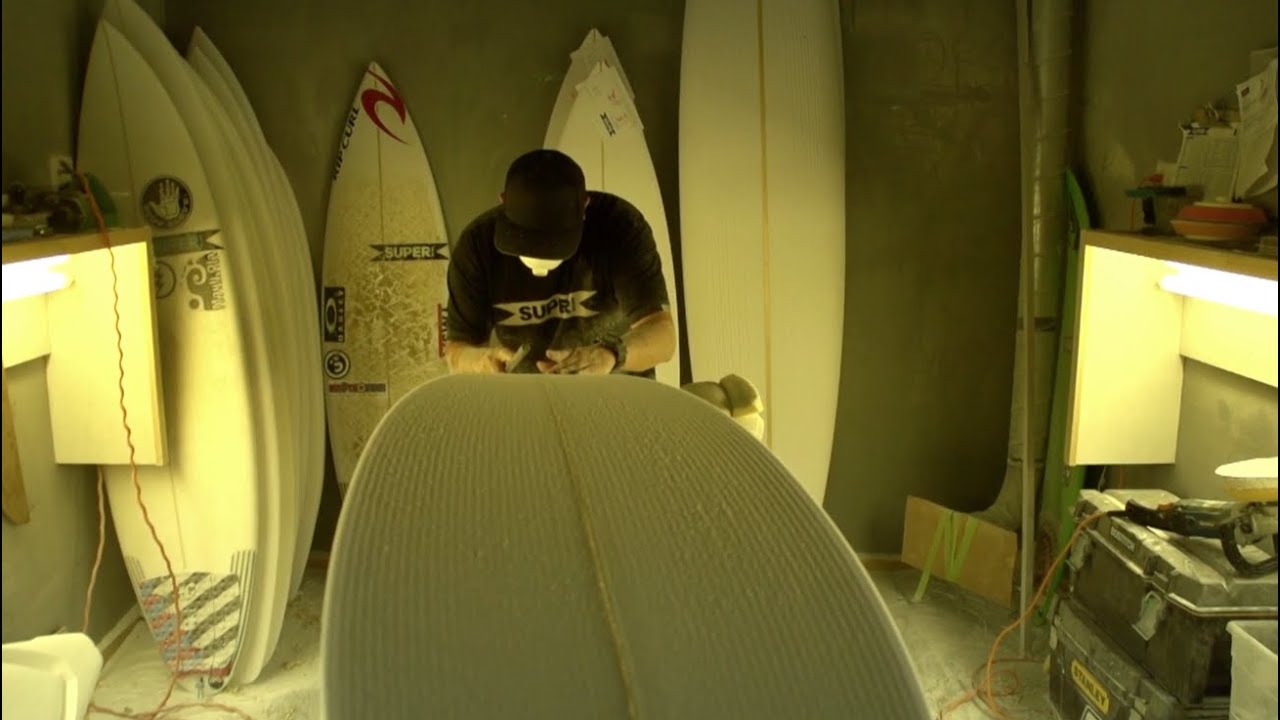 How a Surfboard is Made with Superbrand