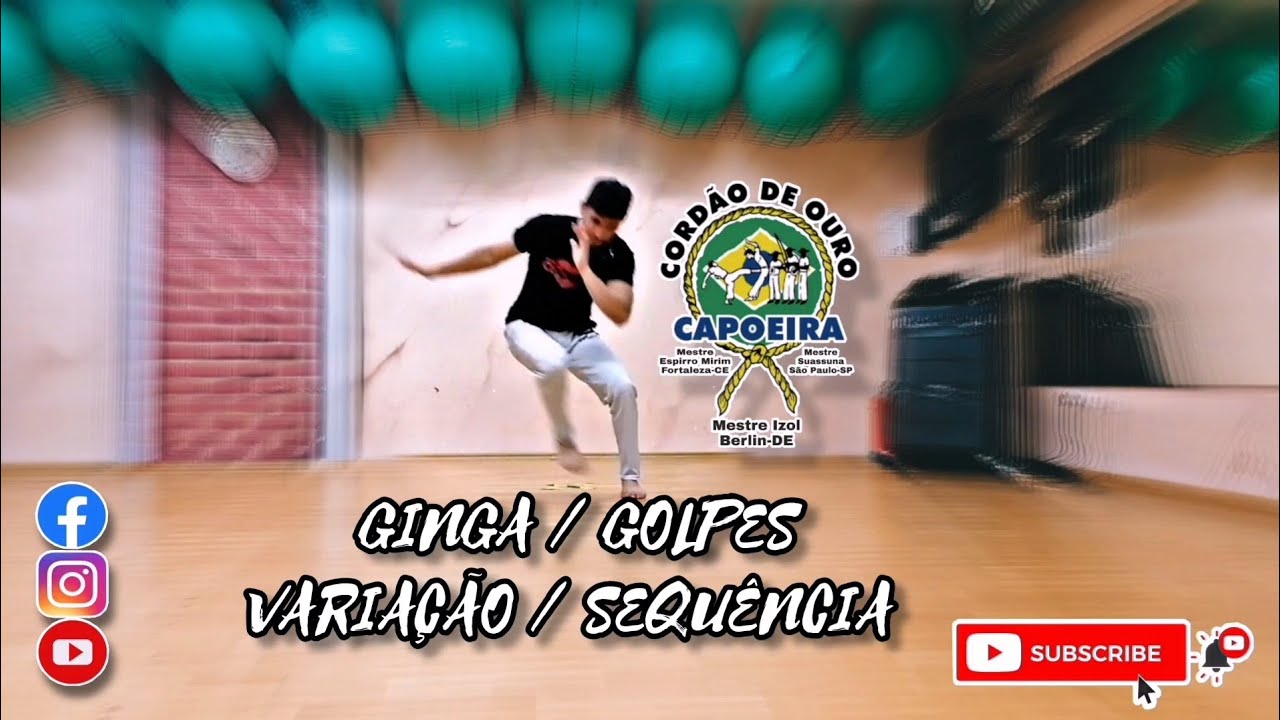 💥CAPORONA | GINGA | GOLPES | VARIAÇÃO | SEQUÊNCIA | COMBINAÇÃO | INICIANTES E AVANÇADOS |