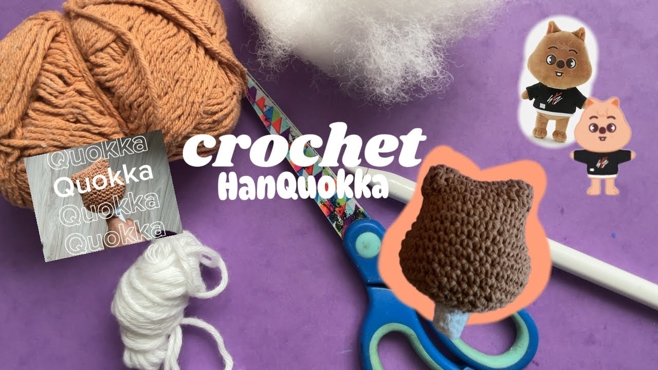 Let’s crochet a HanQuokka amigurumi :’)