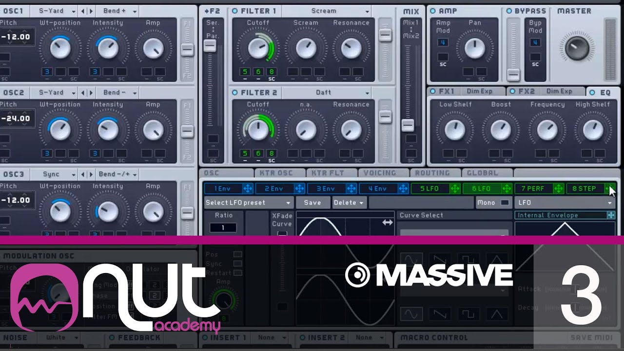 Massive Tutorial pt 3/3 con Enrico Cosimi @ Nut Academy