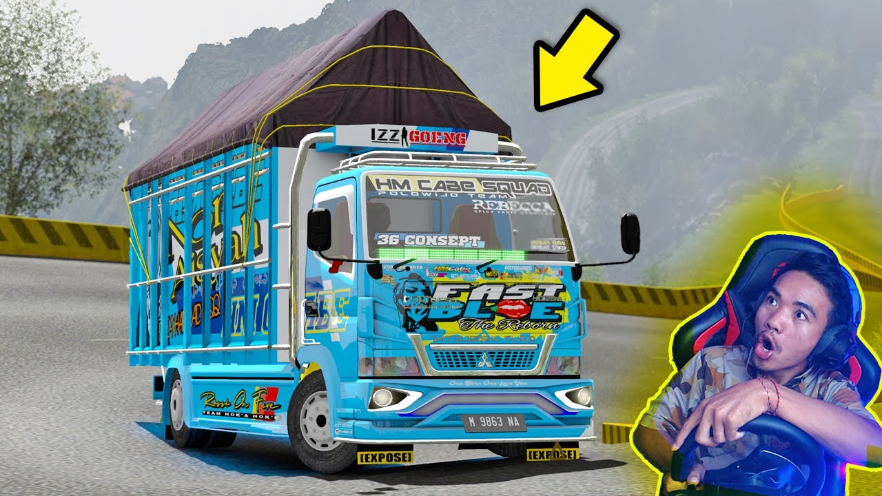 TRUK FAST BLUE REBORN OLENG SITINJAU LAUIK- ETS2