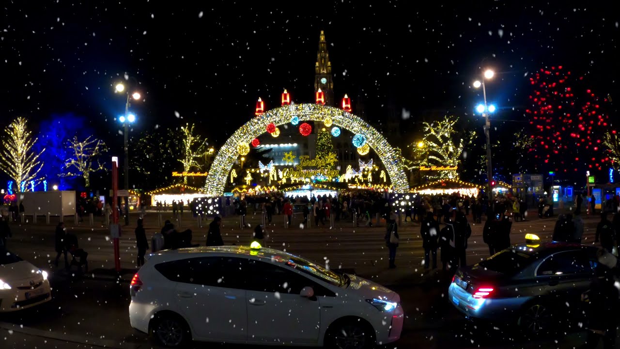 Vienna's Biggest Christmas Market - Wiener Weihnachtstraum Christkindlmarkt | 4k