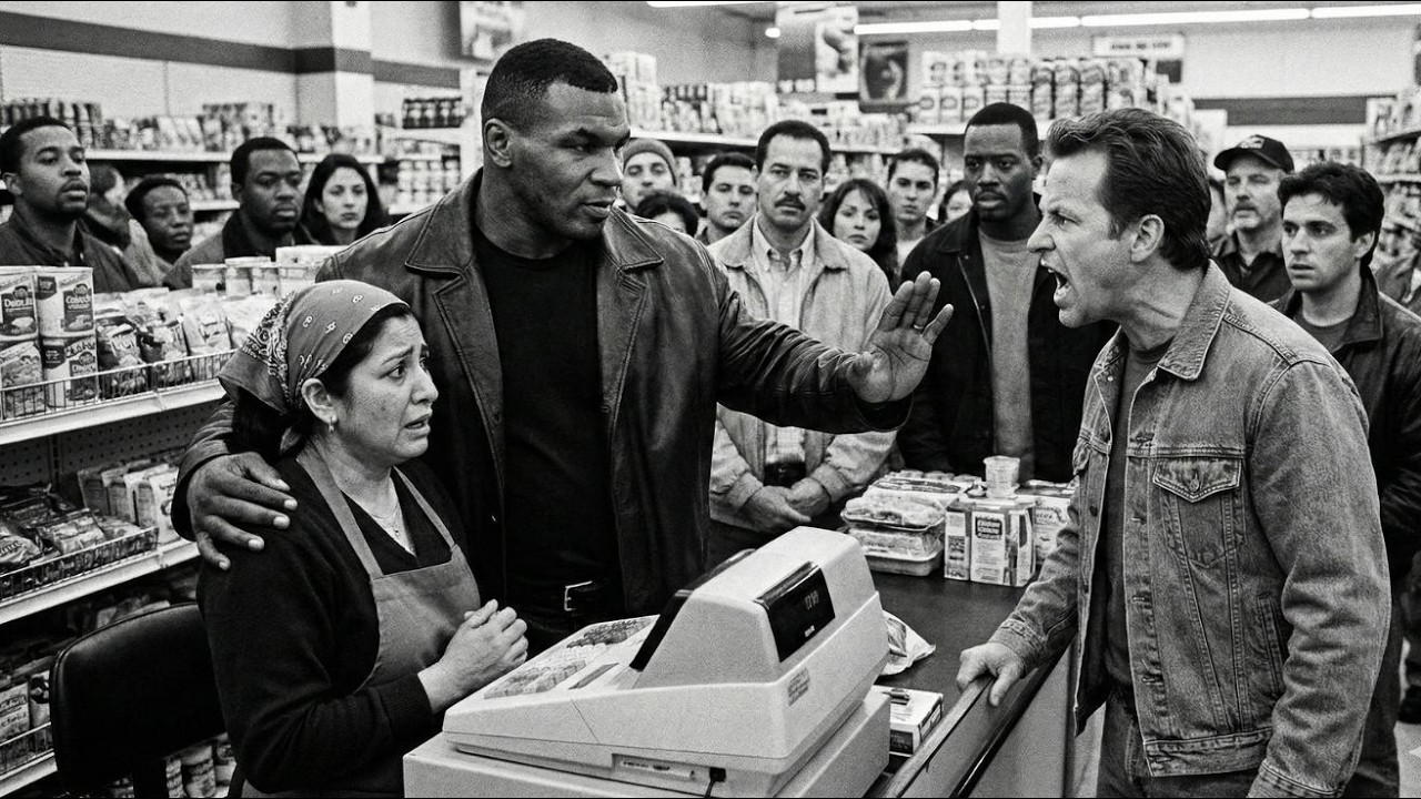 Racist Customer Attacked Immigrant Cashier — Mike Tyson Was Behind Him in Line