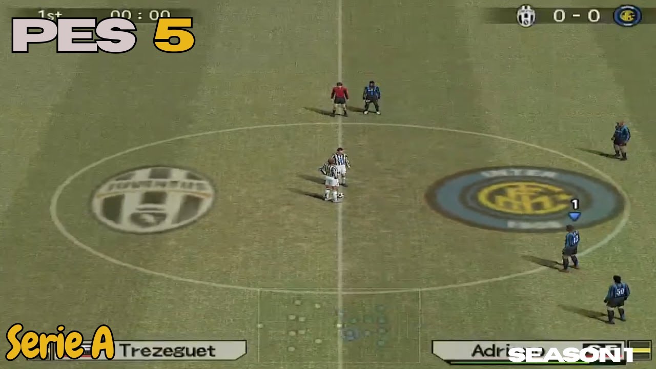 PES 5 PC 📍 S3ri3 A 🔥Liga Italiana 🔥Season 01/2 Inter( PRO EVOLUTION SOCCER 5 ) GAMEPLAY #gaming