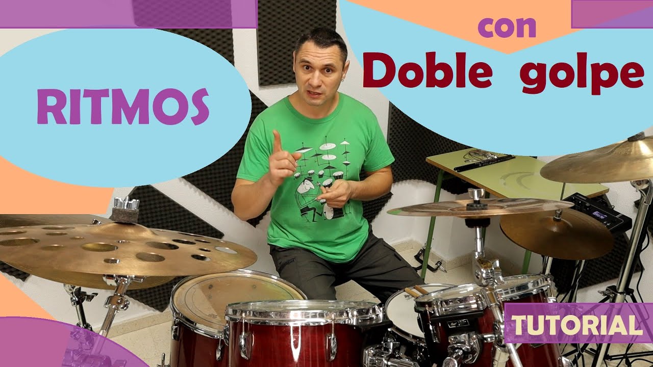 Ritmos de batería con doble golpe