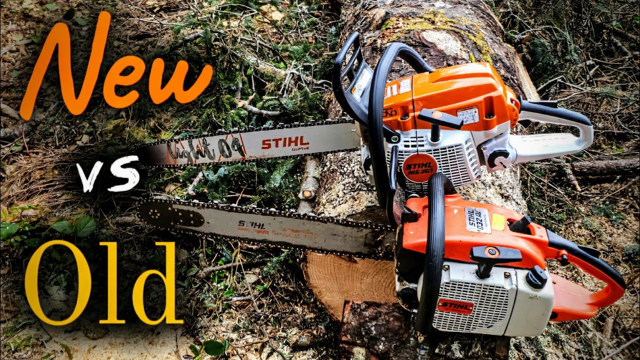 1970s vs 2025 How have Chainsaws changed in 50 years? STIHL 261 & Vintage 032