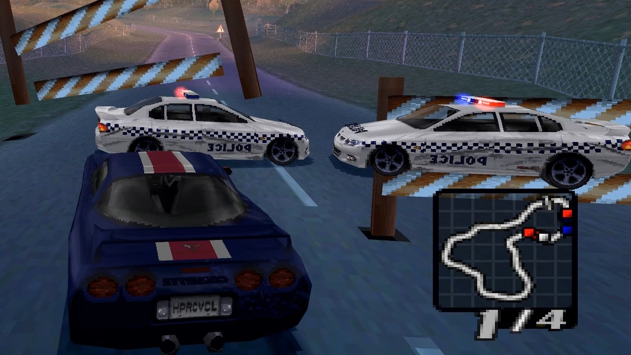 Cops in Tournaments [NFS:HS (PS1) Complete Edition]