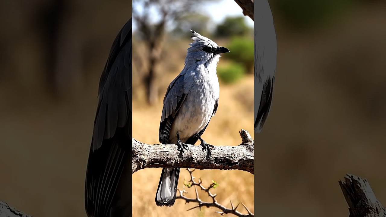 A white goawaybird Amazon Jungle Bird Life 🐦🌳 | Peaceful Jungle Nature Video 