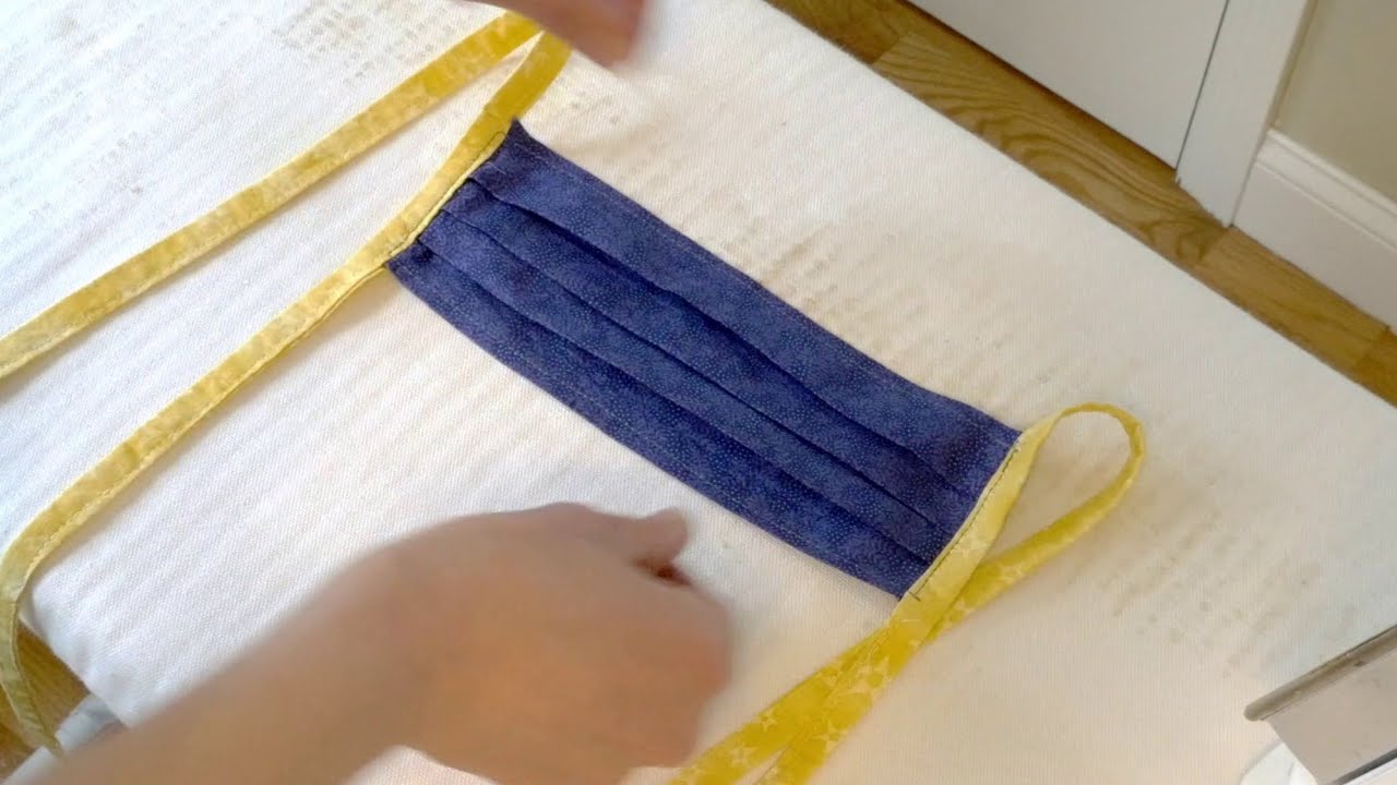 Single Layer Pleated Mask Tutorial