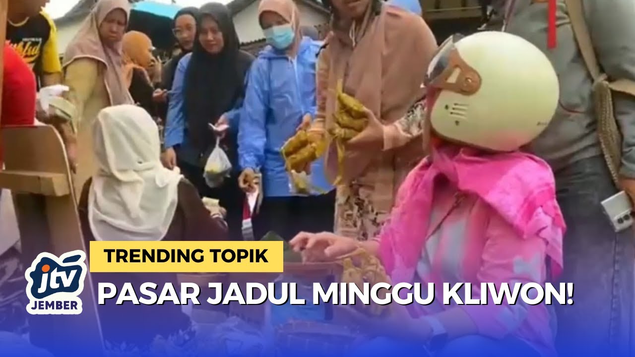Pasar Jajanan Jadul Minggu Kliwon, Nostalgia Rasa di Kampung Kajen Gresik