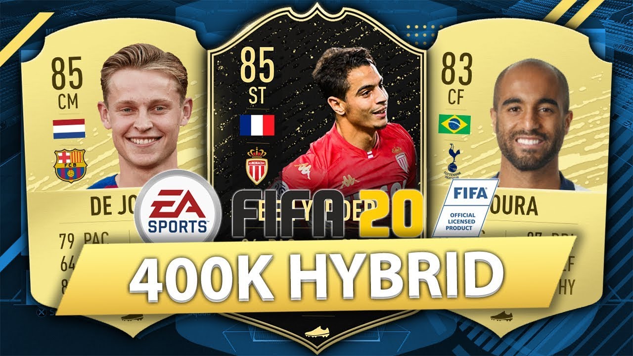 INSANE 400K HYBRID w/ IF BEN YEDDER! FIFA 20 SQUAD BUILDER