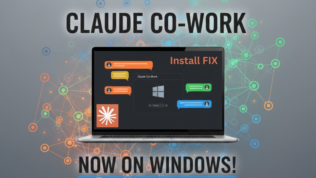 Claude Cowork is NOW on Windows — Setup Guide + Install Fix