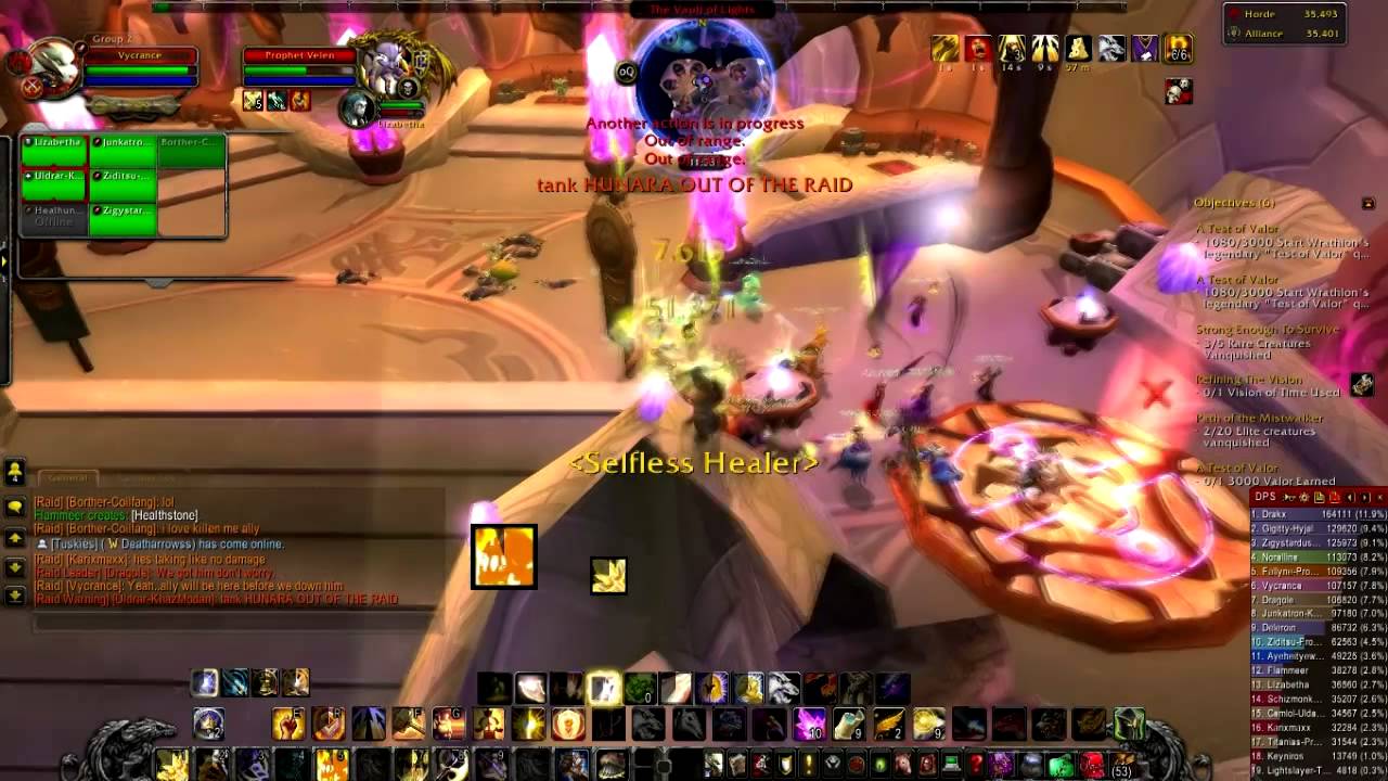 World of Warcraft: Prophet Velen Raid | Exodar | Dalaran Realm US