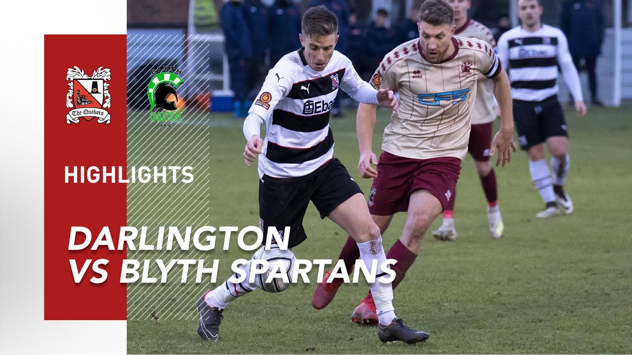 Darlington 6-0 Blyth Spartans - National League North - 2020/21