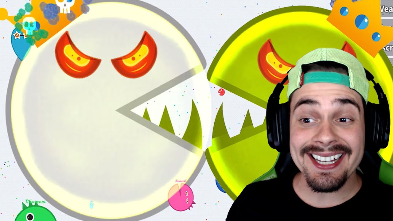 PAC-MAN GIGANTE PRO EM 1º LUGAR!! Soul.io Gameplay ‹ AbooT ›