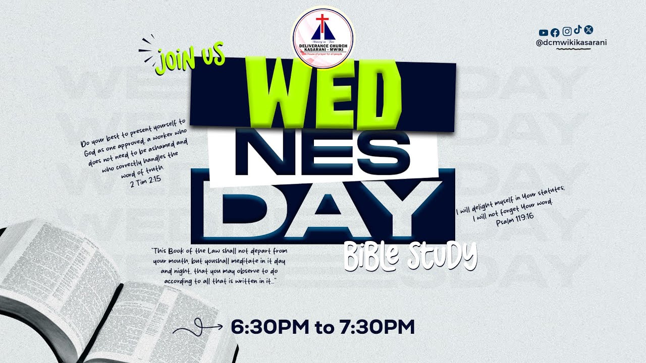 WEDNESDAY BIBLE STUDY | PST. PAUL MBAU | 4TH FEB 26'