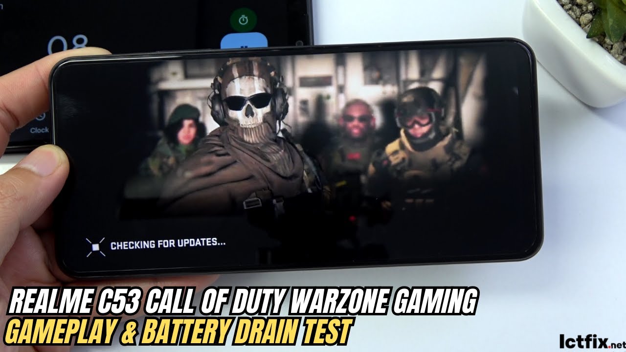 Realme C53 Call of Duty Warzone Mobile Gaming test | Unisoc Tiger T612, 90Hz Display