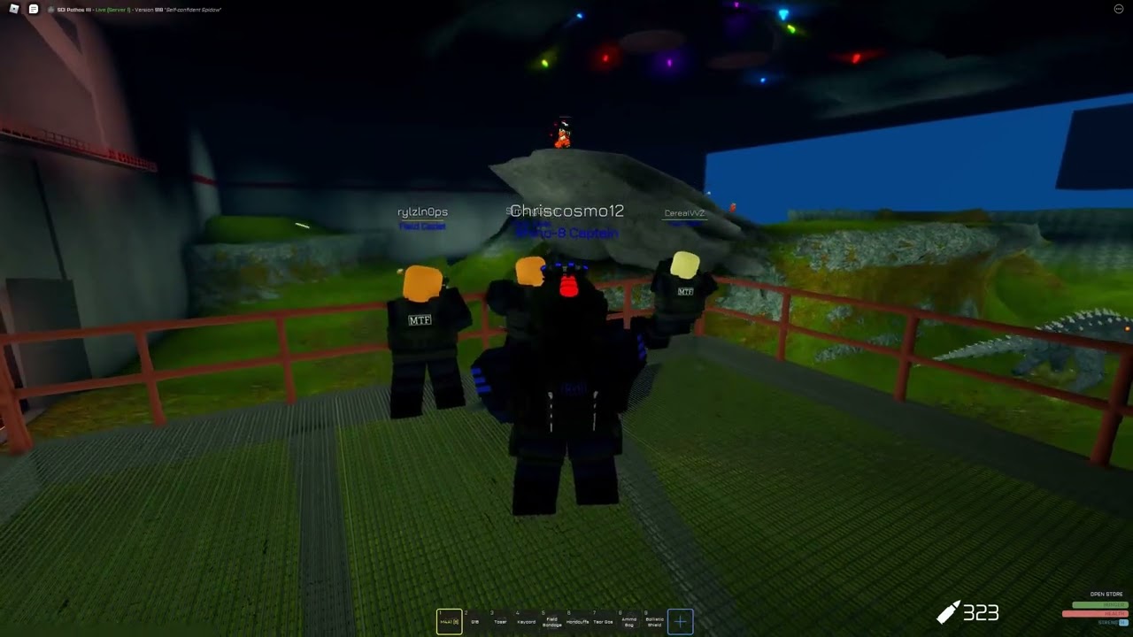 Pathos SCP-682 Feeding with Field Cadets