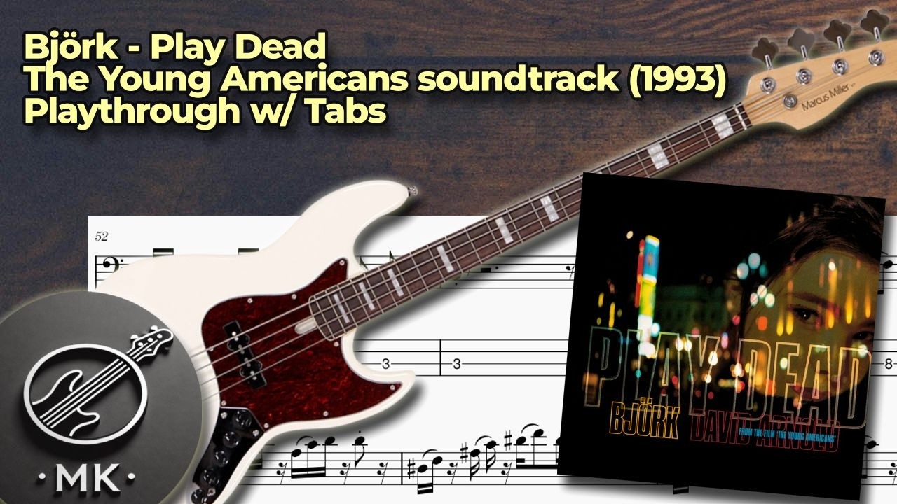 Play Dead Bass Tutorial | Björk | Learn & Play Along