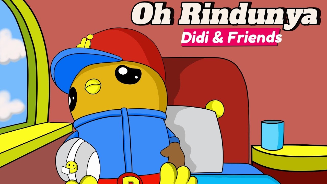 Didi and Friends Oh Rindunya | Lagu Baru Didi | Menggambar Mewarnai