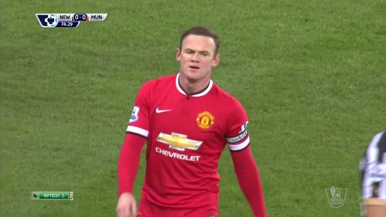Wayne Rooney vs Newcastle United Away HD 720p50fps (04/03/2015) by WayneRooney10i