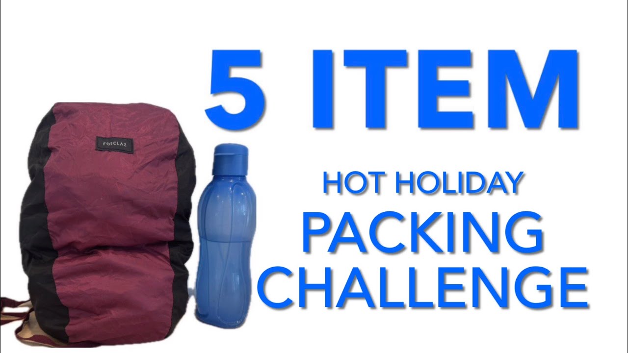 5 Item hot holiday challenge 